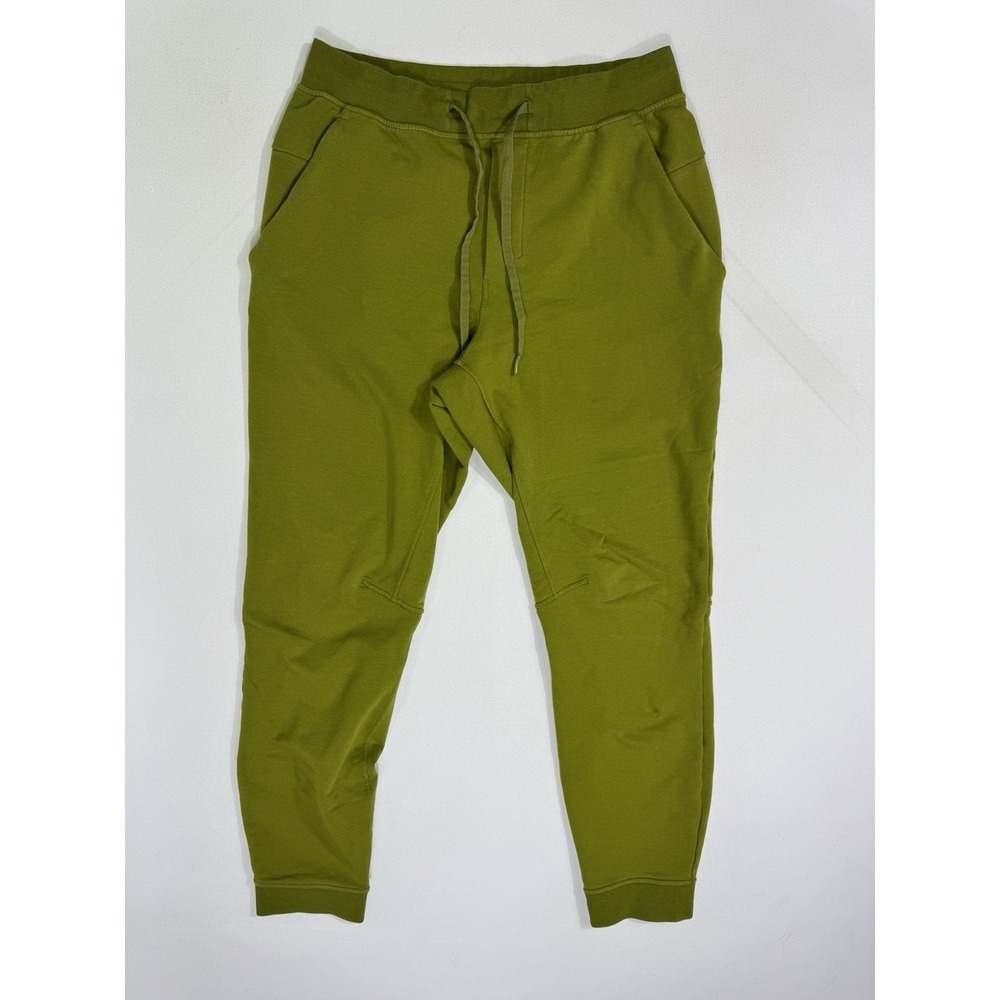 Lululemon City Sweat Jogger Men's Medium French Terry 28" Inseam Green